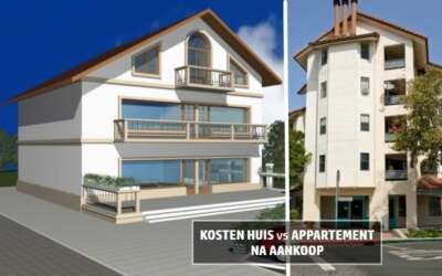 Appartement versus Huis: Wat Kost Het Echt Na Aankoop?